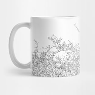 Hidden Black Cat Mug